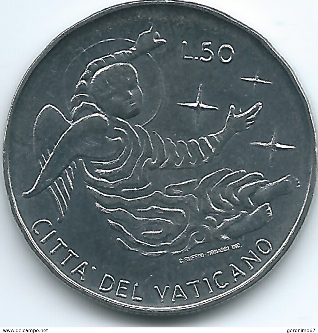 Vatican City - Paul VI - 1969 - 50 Lire - KM113 - Vatican