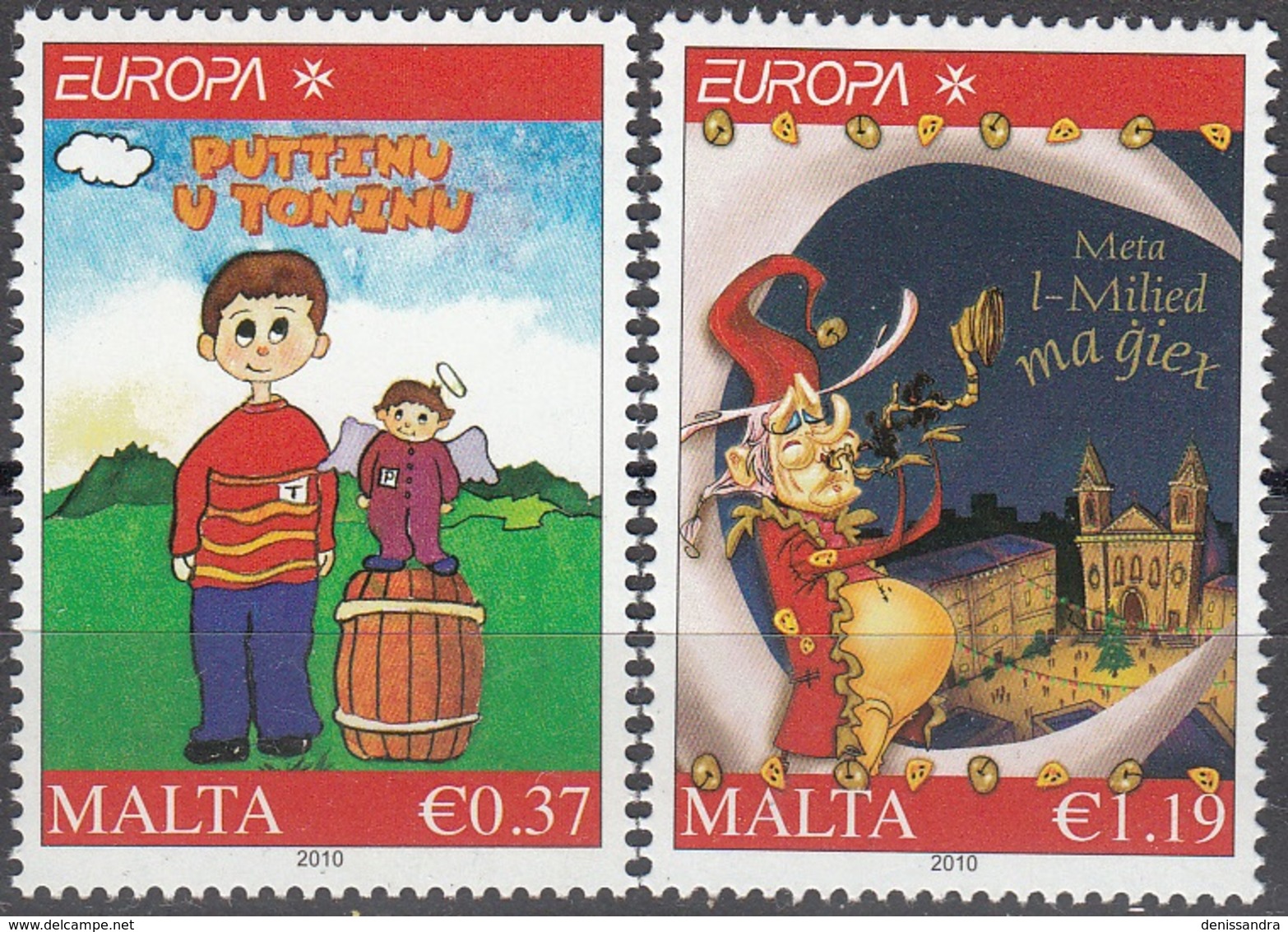 Malta 2010 Michel 1642 - 1643 Neuf ** Cote (2010) 4.70 € Europa CEPT Les Livres Pour Enfants - Malte