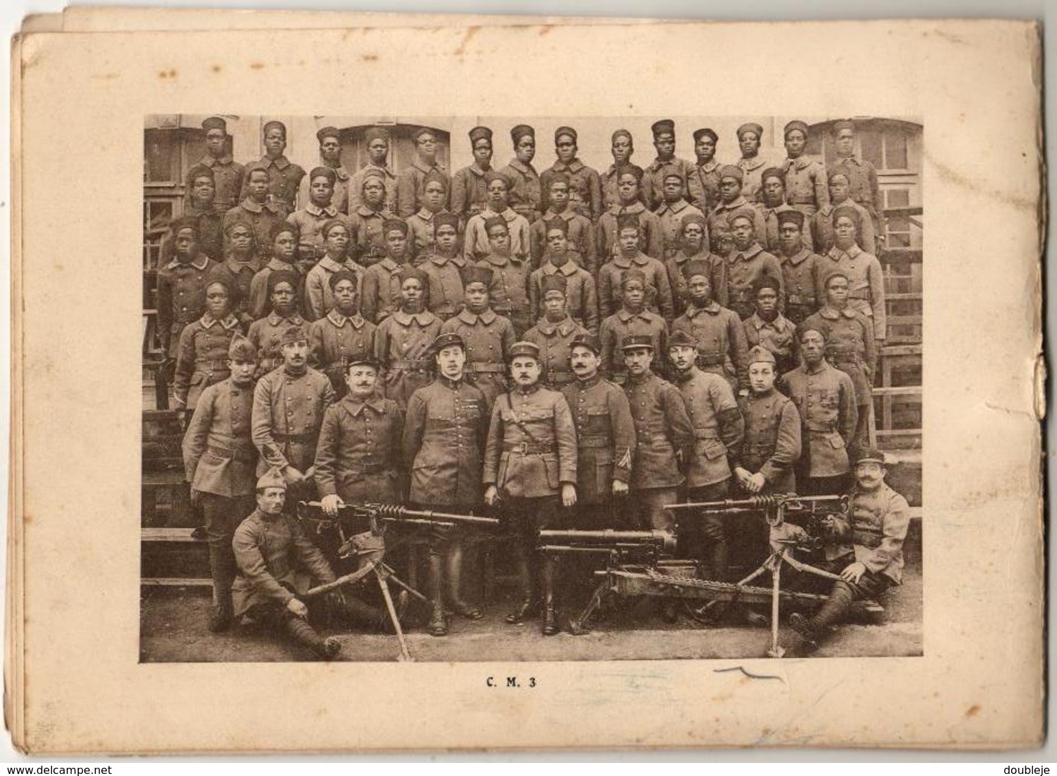 Rare Album Souvenir 8e RIC Régiment d'Infanterie Coloniale - Toulon  1921 - Militaria européens indigènes 20 vues