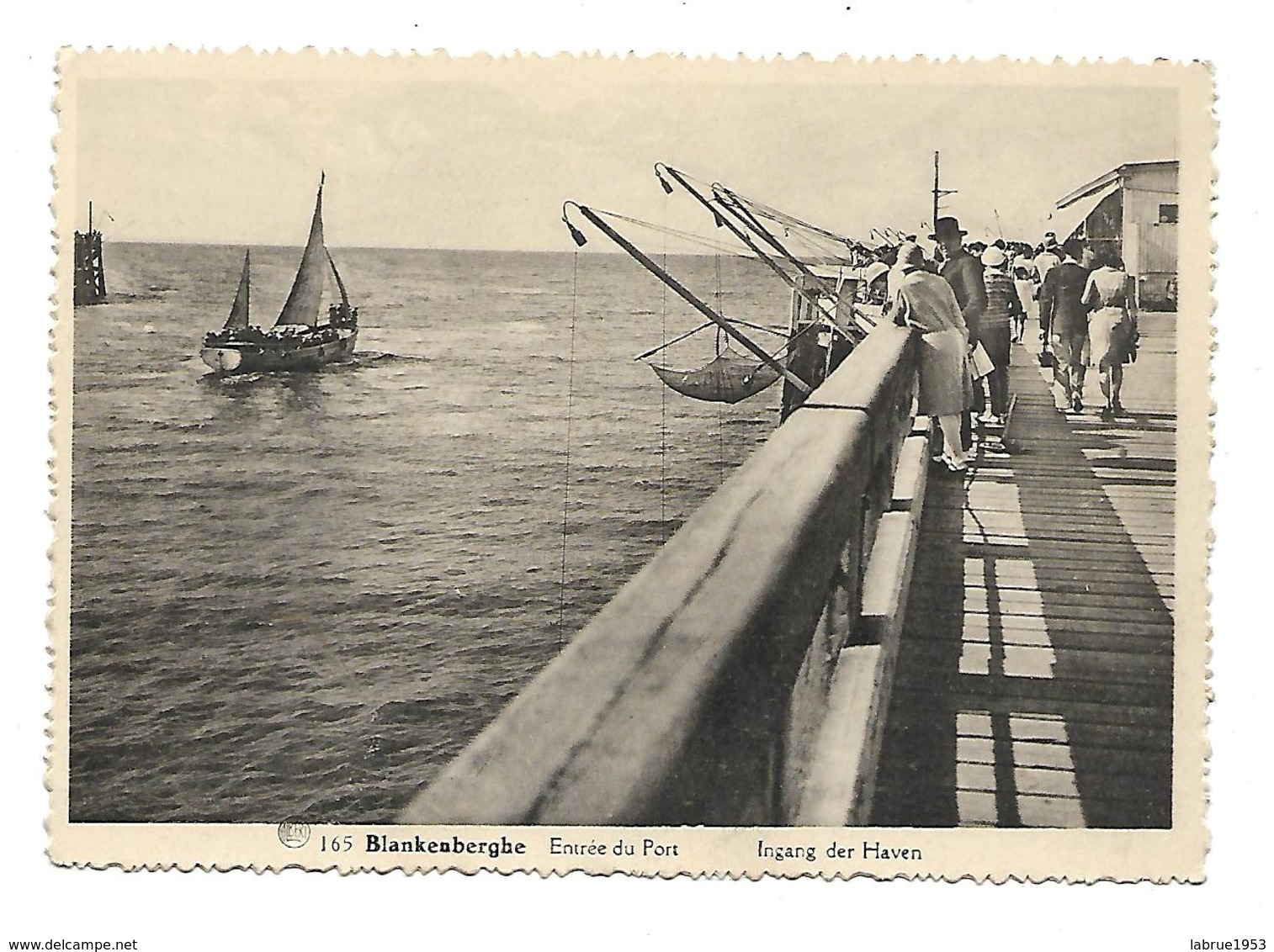 Blankenberghe-Entrée Du Port-(D.1905) - Blankenberge