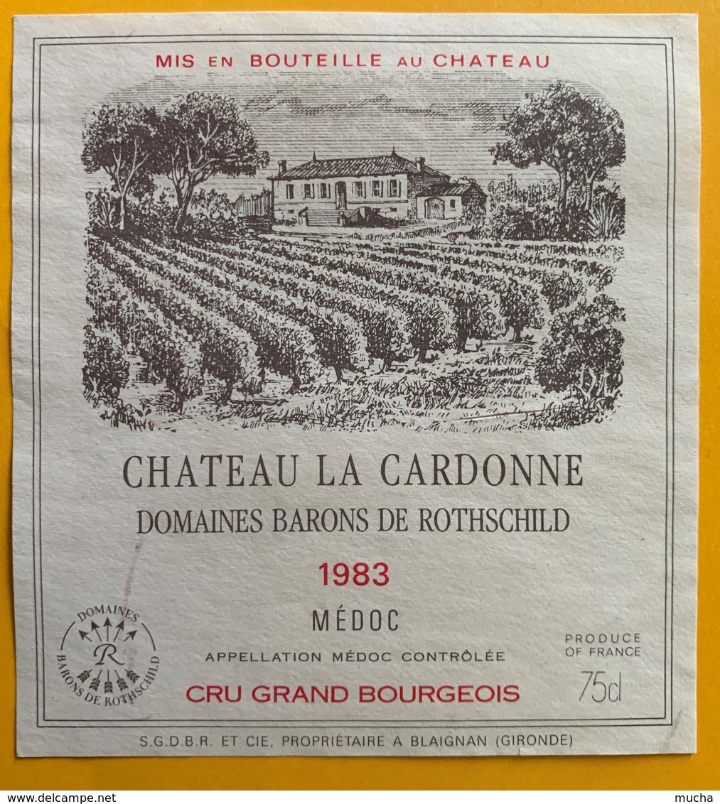 11094 -  Château La Cardonne 1983 Médoc - Bordeaux