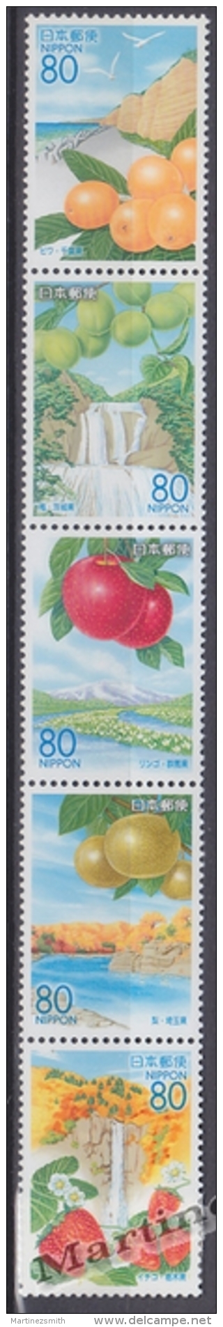 Japan - Japon 2006 Yvert 3917-21, Flora, Fruits Of Kanto -  MNH - Nuovi