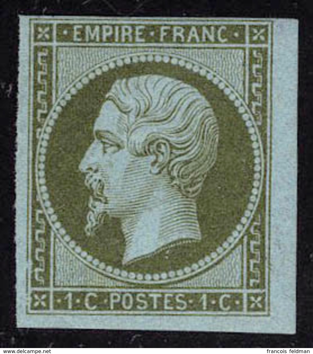 Neuf Avec Charnière N° 11a, 1c Bronze, Petit Bdf, Cl, Superbe - Other & Unclassified