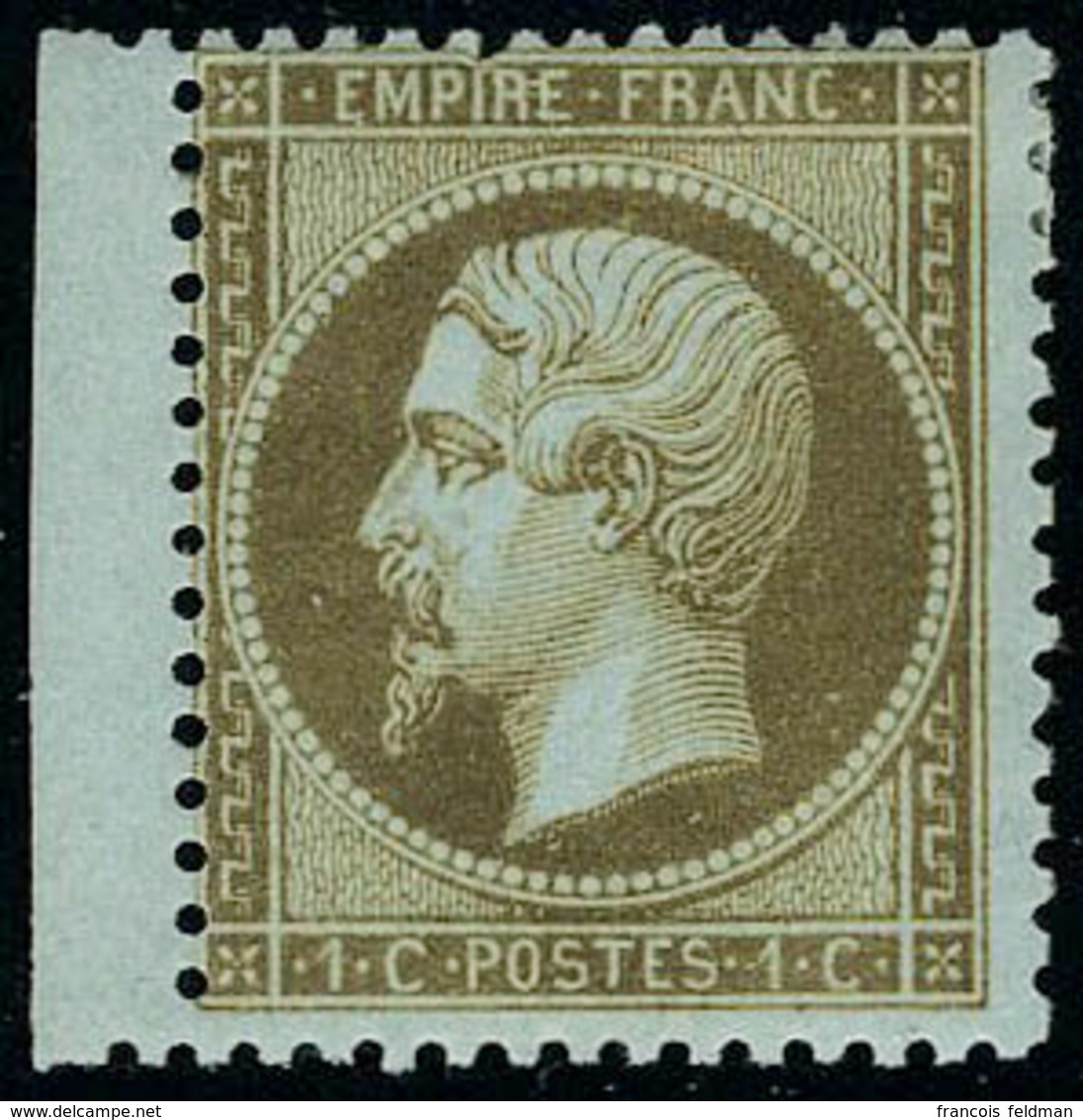 Neuf Avec Charnière N° 19b, 1c Mordoré, Bdf, T.B. Signé Brun - Altri & Non Classificati