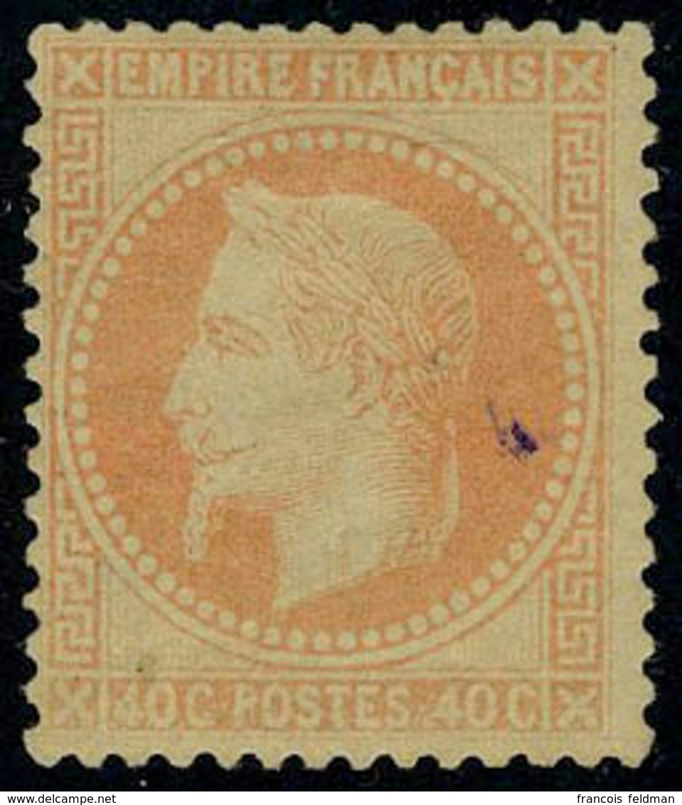 Neuf Avec Charnière N° 31, 40c Orange T.B. Signé Brun - Altri & Non Classificati