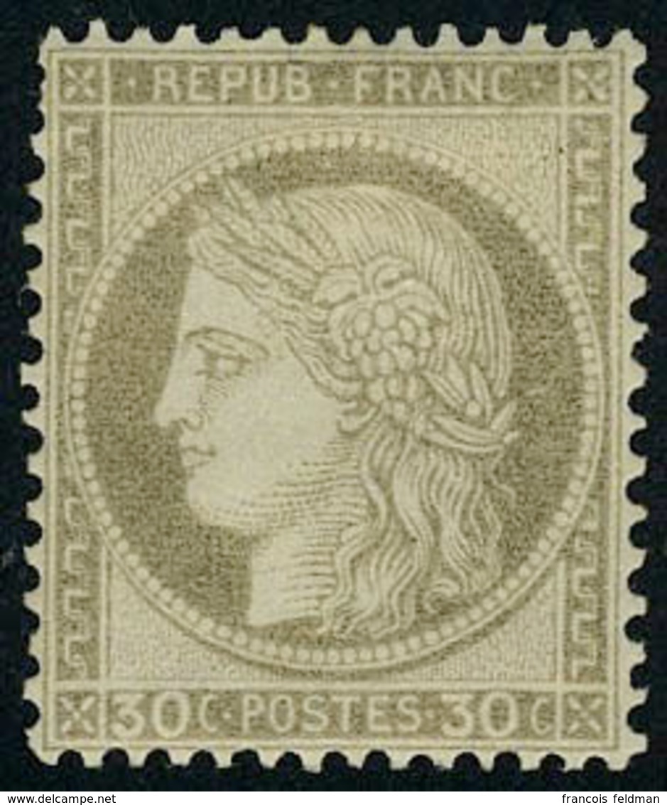 Neuf Avec Charnière N° 56, 30c Brun, Très Bien Centré, T.B. - Sonstige & Ohne Zuordnung