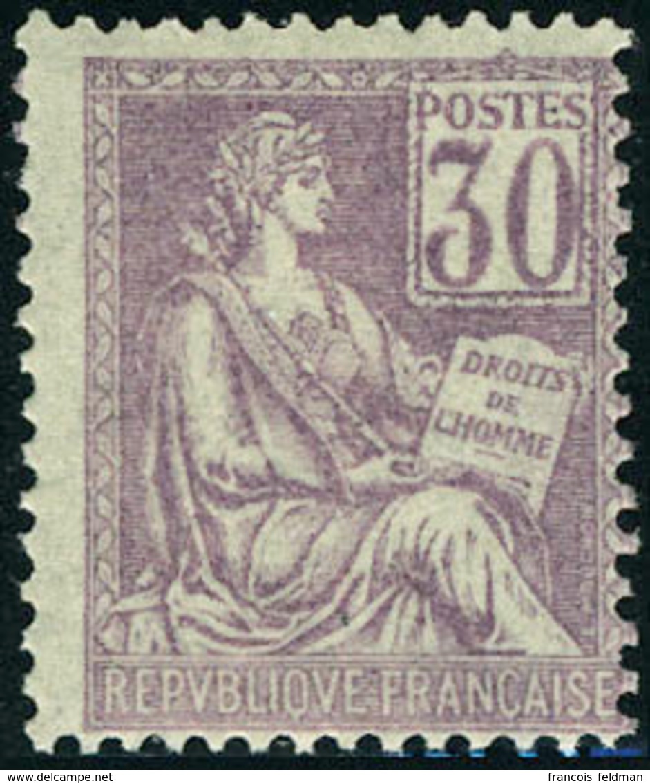Neuf Sans Charnière N° 115, 30c Violet Centrage Courant, T.B. - Other & Unclassified