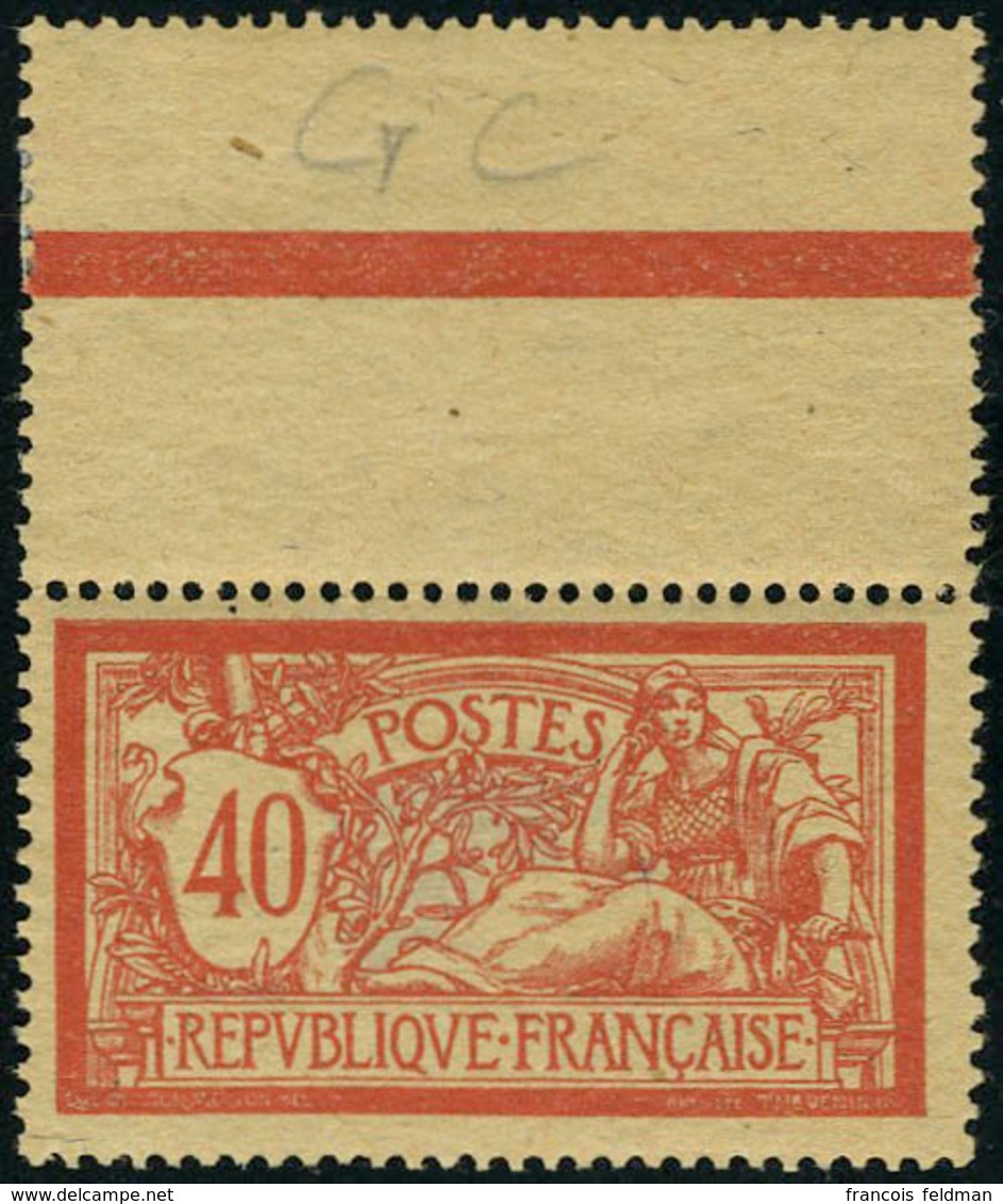 Neuf Sans Charnière N° 119d, 40c Papier GC, Bdf, TB - Other & Unclassified