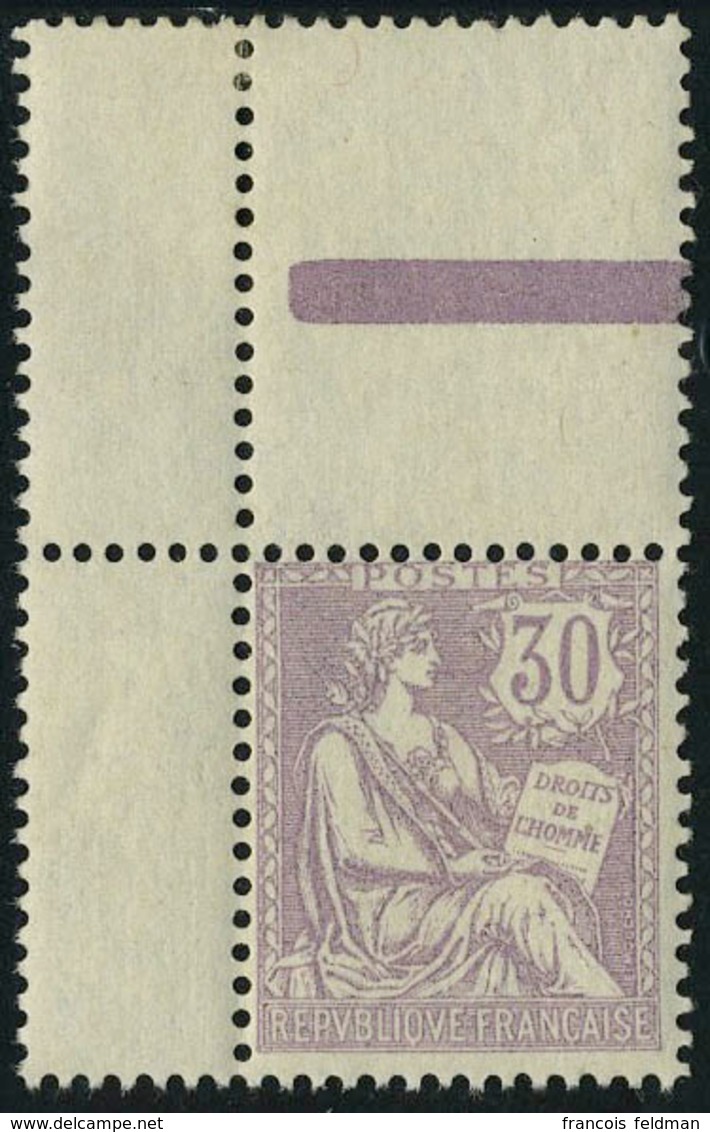 Neuf Sans Charnière N° 128, 30c Violet Excellent Centrage, Cdf, Superbe - Other & Unclassified