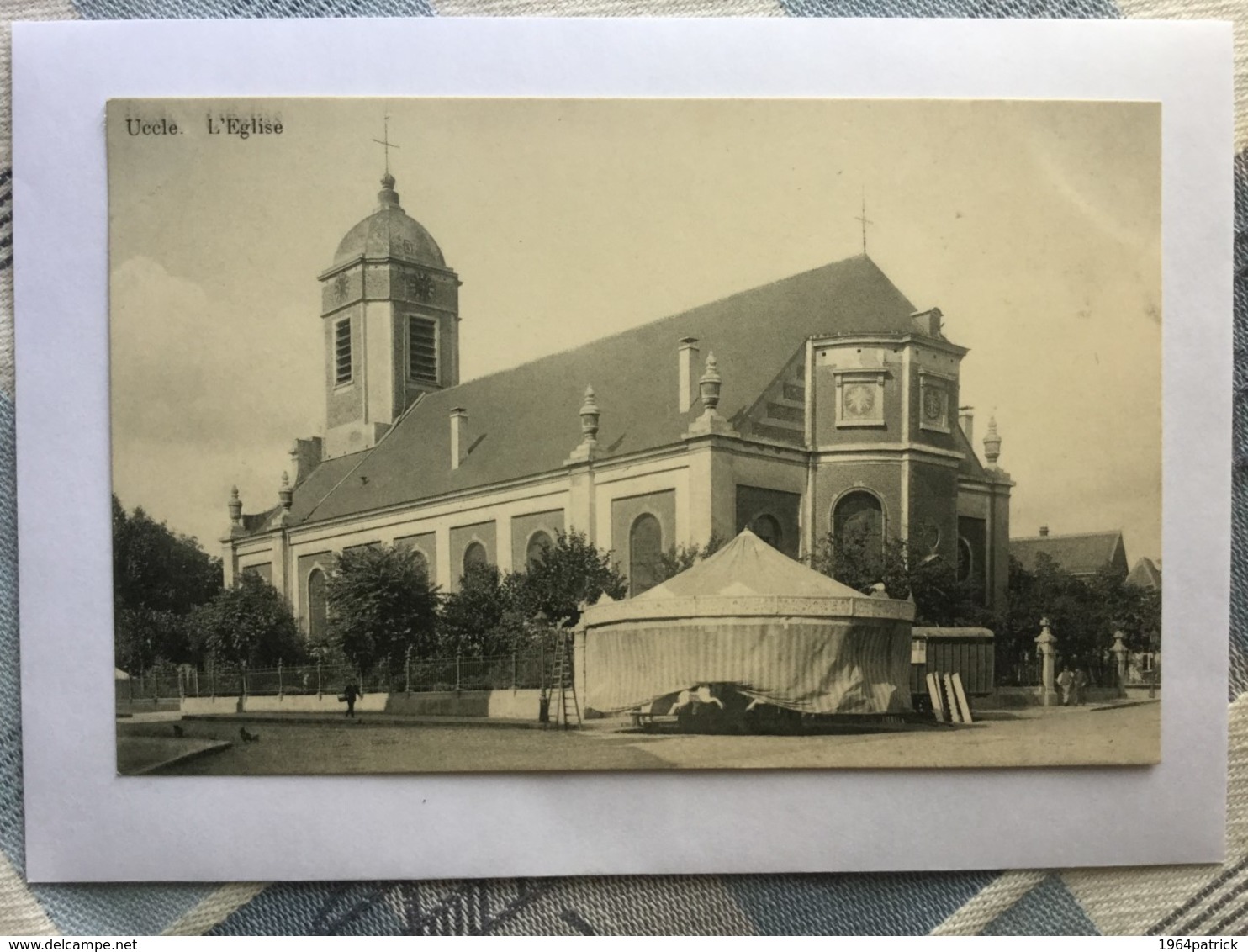 UCCLE  L' EGLISE    CPA SPLENDIDE  - CARROUSSEL - Uccle - Ukkel