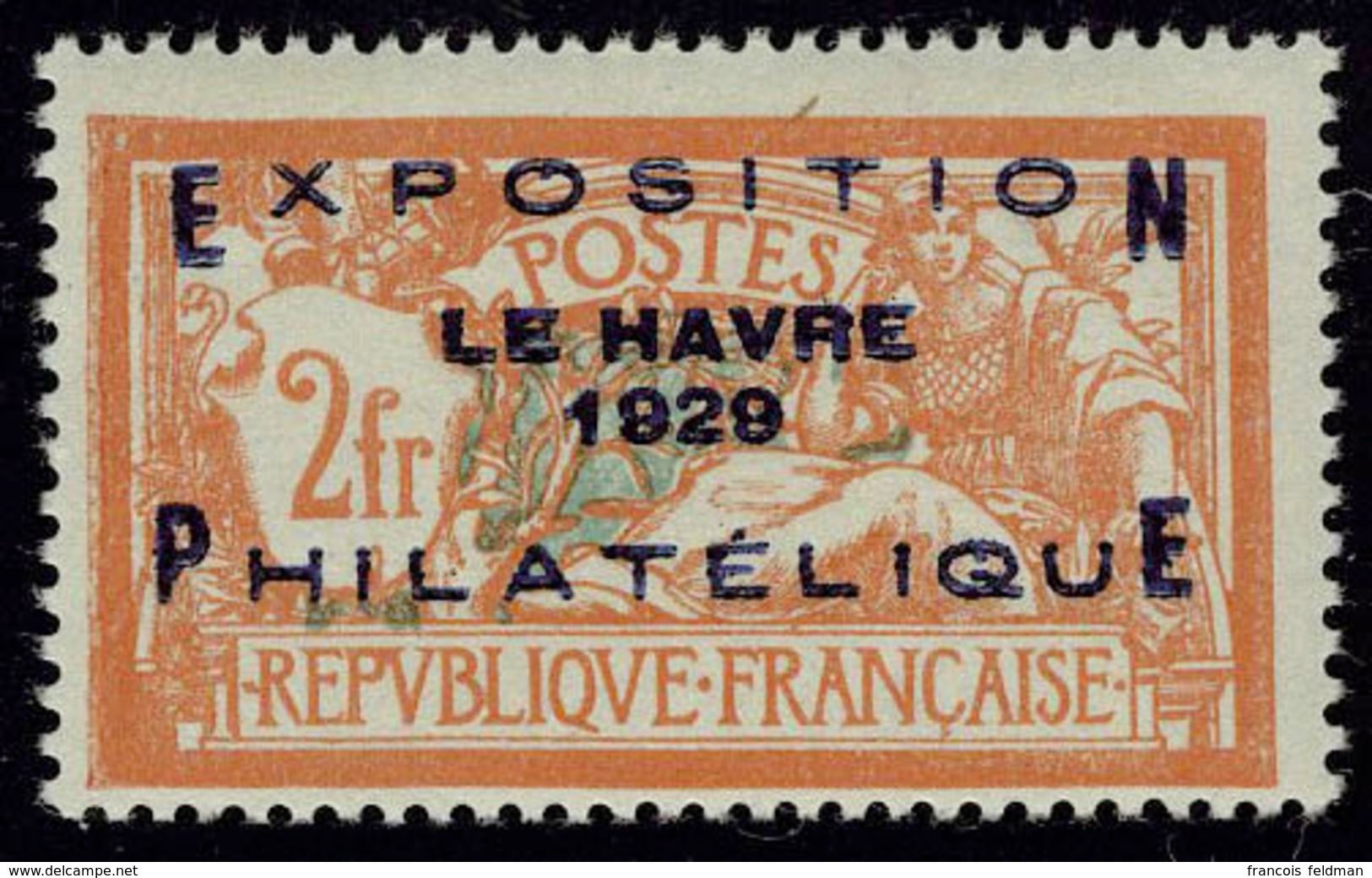 Neuf Avec Charnière N° 257A, 2f Exposition Du Havre, T.B. Signé Stolow - Other & Unclassified