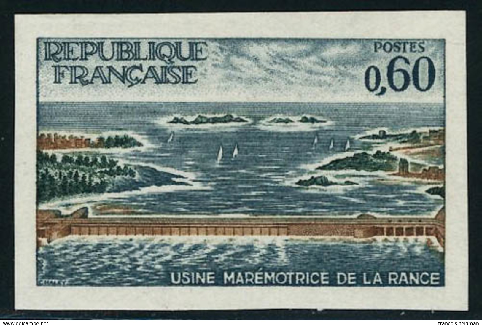 Neuf Sans Charnière N° 1507, Usine Marémotrice De La Rance, 1ex ND + Le Même En épreuve De Luxe, T.B. - Other & Unclassified
