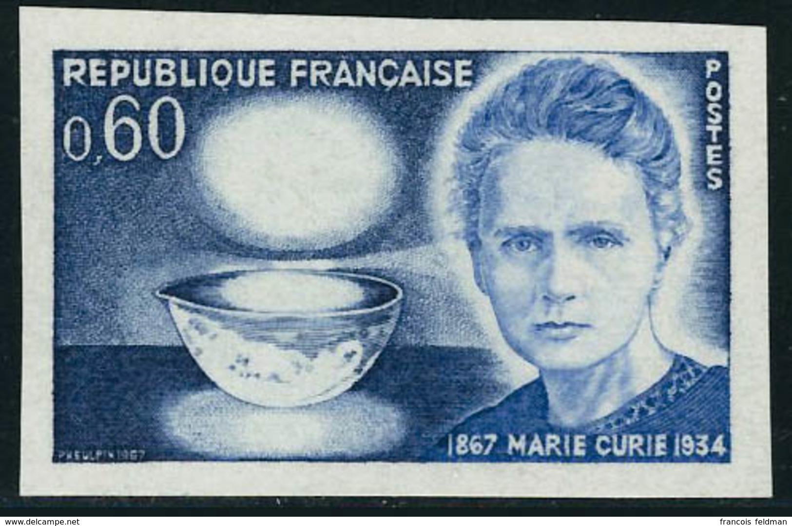 Neuf Sans Charnière N° 1533, Marie Curie, 1ex ND + Le Même En épreuve De Luxe, T.B. - Other & Unclassified