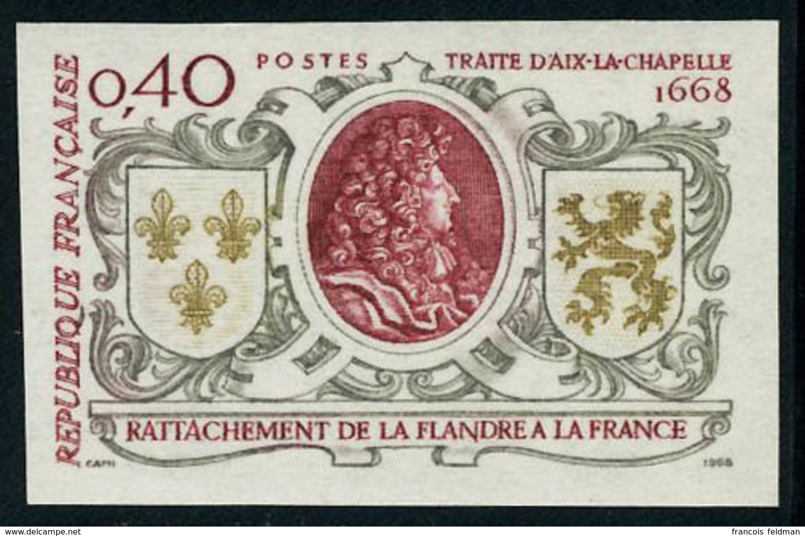 Neuf Sans Charnière N° 1563, Rattachement De La Flandre, 1ex ND + Le Même En épreuve De Luxe, T.B. - Other & Unclassified