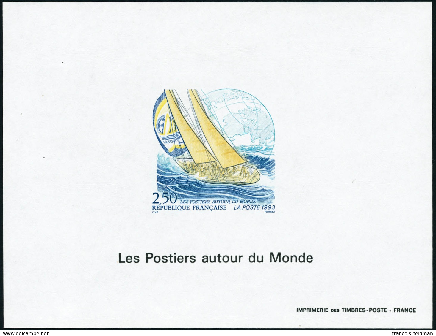 N°2789 + 2831. 2f50 Et 2f80 Postiers Autour Du Monde. Blocs Feuillets Non Dentelés Gommés. T.B. - Other & Unclassified