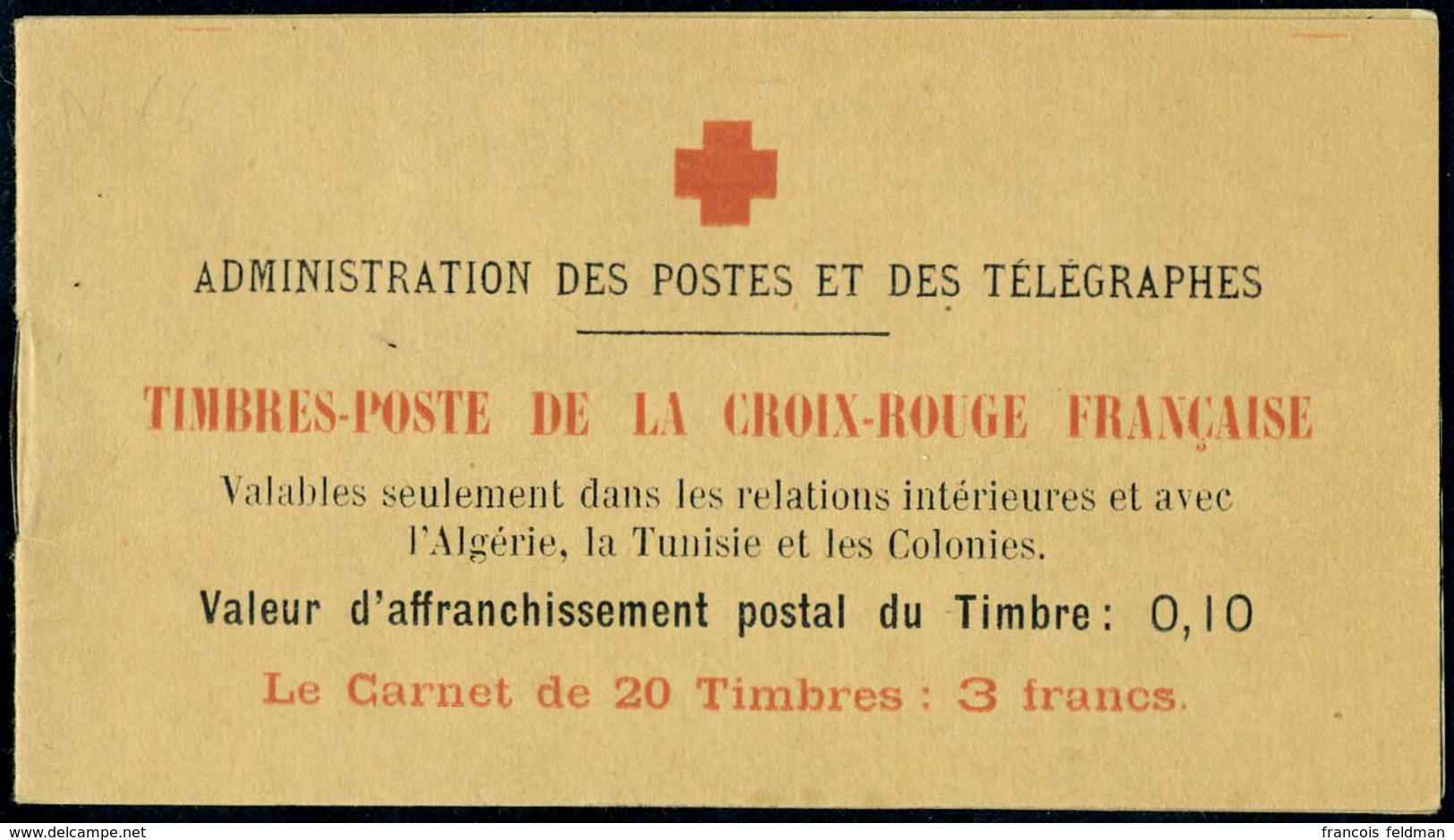 Neuf Sans Charnière N° 147-C1, Carnet Croix-Rouge De 1914, TB - Other & Unclassified