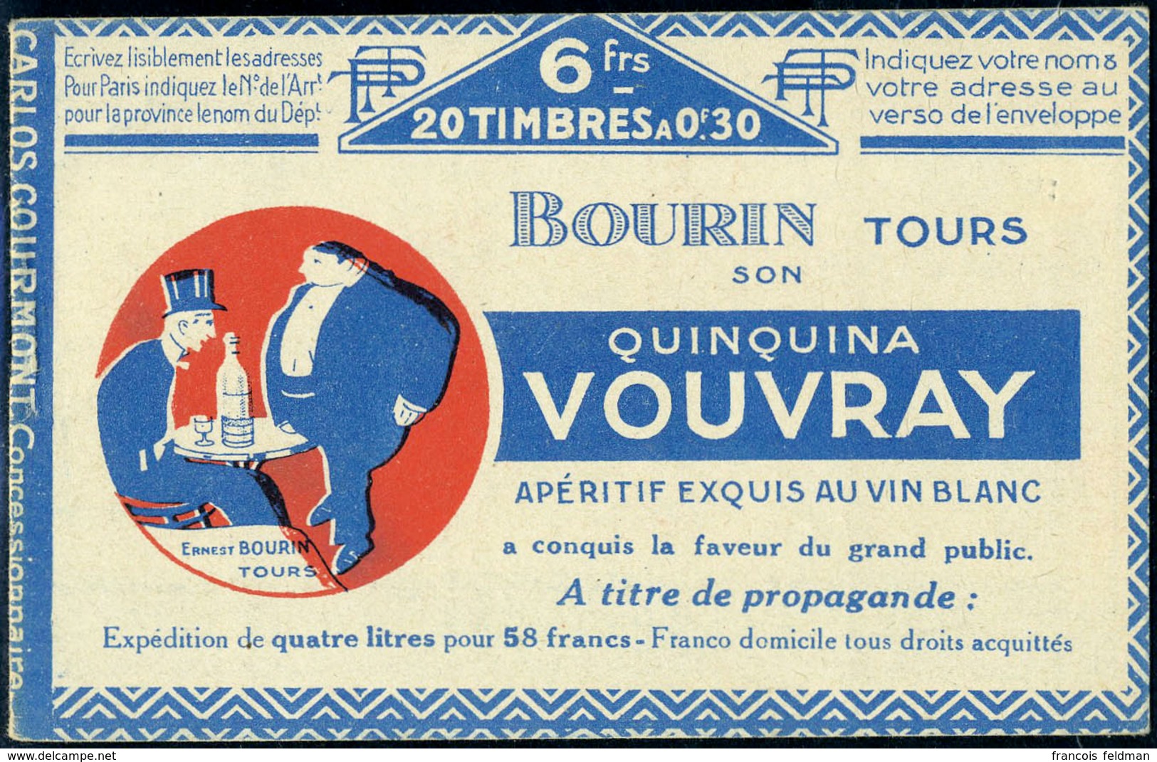 Neuf Sans Charnière N° 192-C2, 30c Bleu Semeuse, Gibbs X 4 Fois, S.101-N, TB - Autres & Non Classés