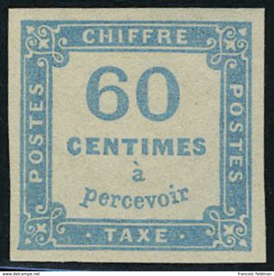 Neuf Avec Charnière N° 9, 60c Bleu TB - Other & Unclassified