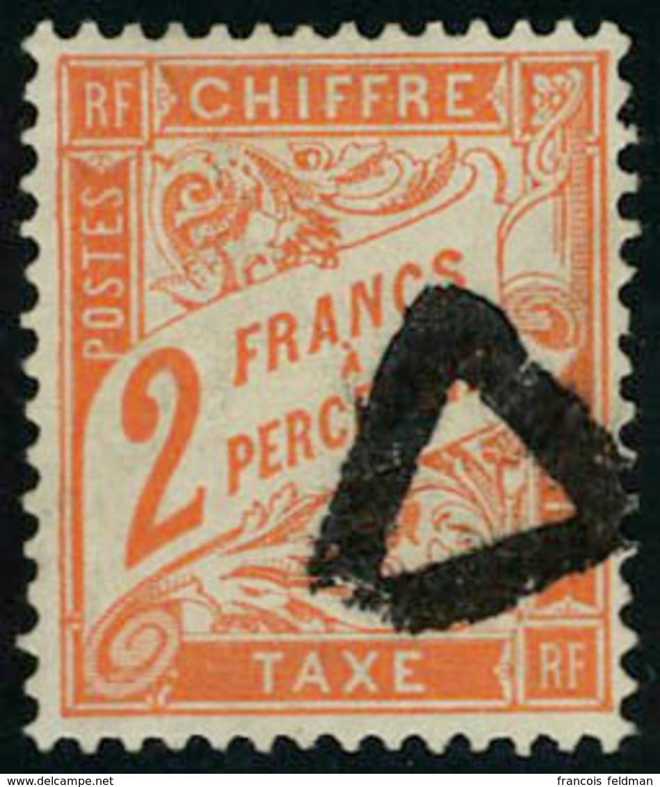 Oblitéré N° 41, 2f Rouge-orange, TB - Other & Unclassified