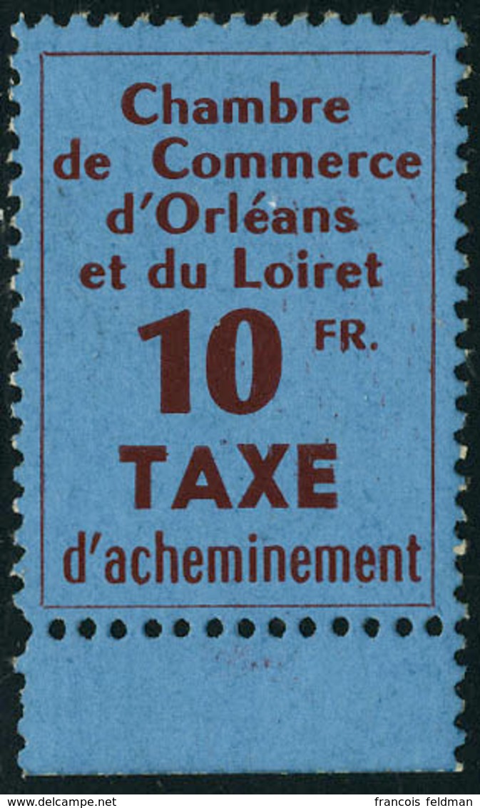 Neuf Sans Charnière N° 2 + 3, La Paire Chambre De Commerce D'Orléans, T.B. Signés Calves - Other & Unclassified