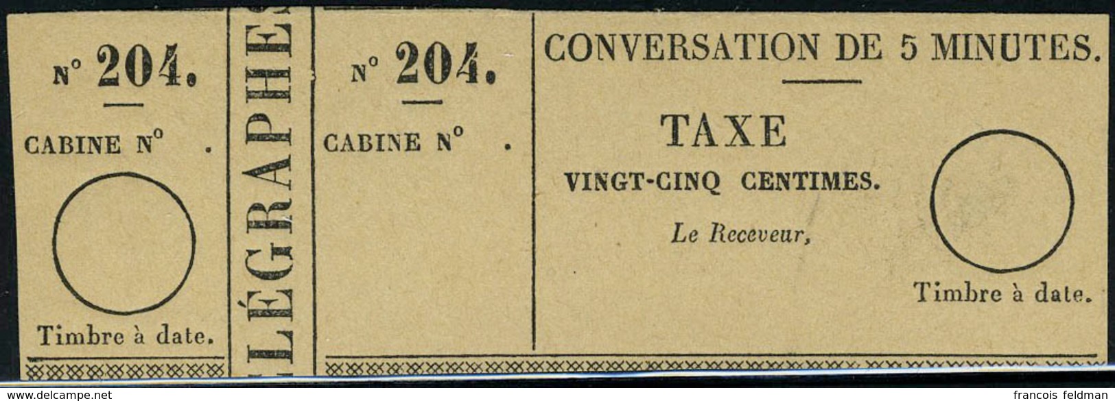 Neuf Sans Gomme N° 1, 25c Noir Sur Bulle TB Signé JF Brun - Autres & Non Classés