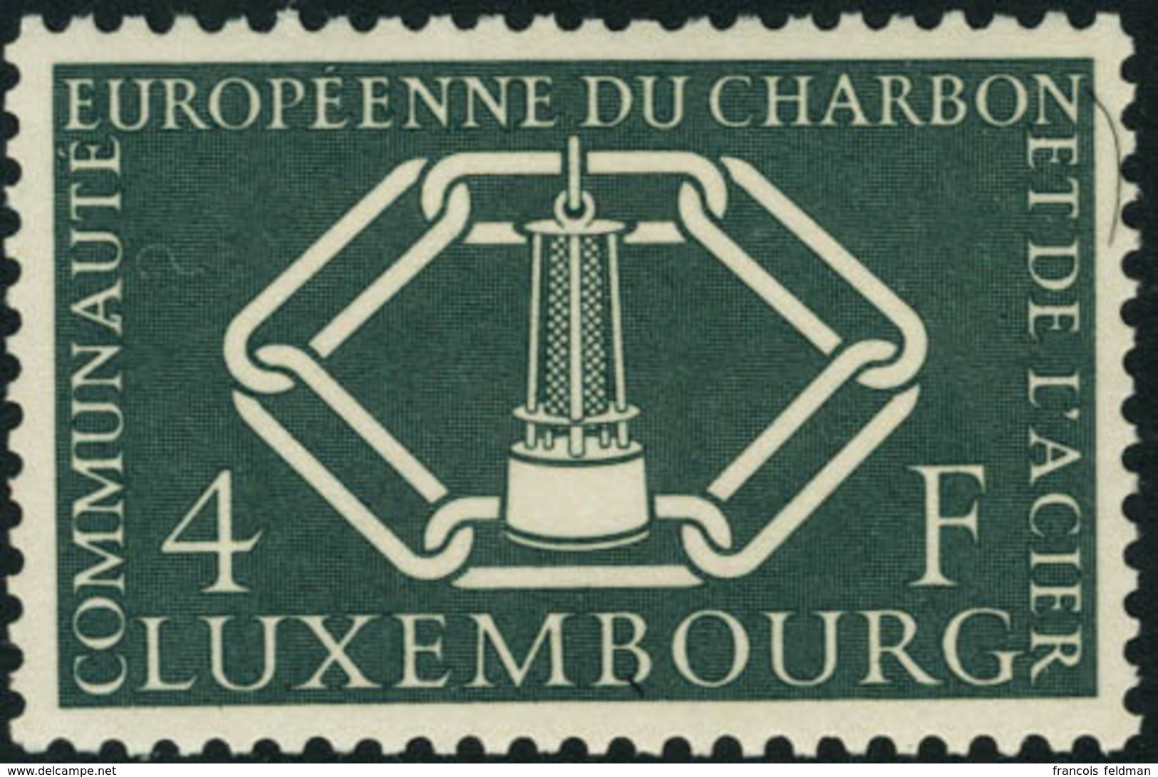 Neuf Sans Charnière 1956. Idées Européennes. Luxembourg N°511/513. C.E.C.A. T.B. - Autres & Non Classés