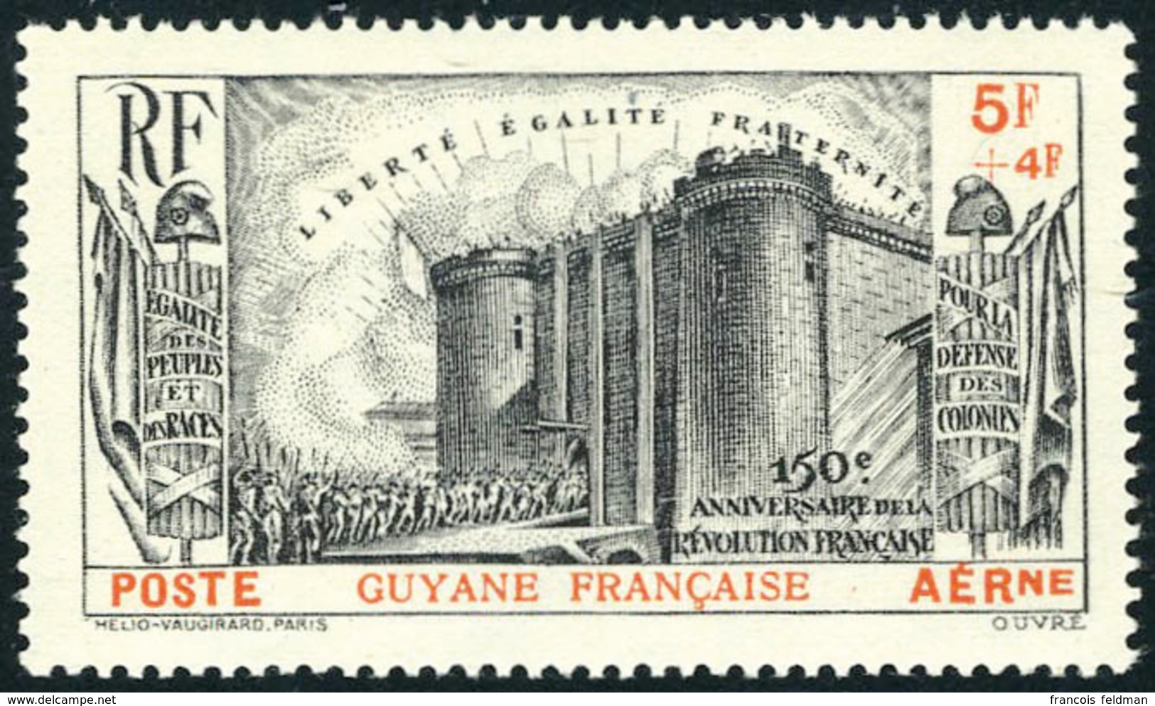 Neuf Sans Charnière 1939, Révolution, Série Complète Poste Et Avion, Les 128 Valeurs, TB - Other & Unclassified