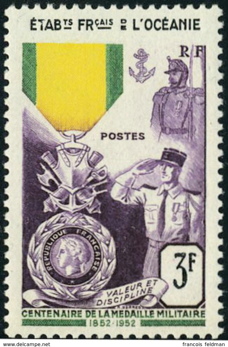 Neuf Sans Charnière 1952, Médaille Militaire, La Série Complète, TB - Autres & Non Classés