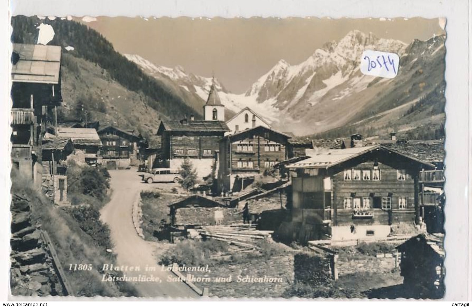 CPM-20574 -Suisse -Blatten -Vue Générale--Vente Sans Frais Pour L'acheteur - Blatten