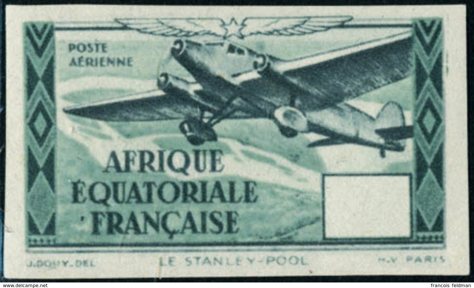 Neuf Sans Charnière Type Stanley-Pool. Gris Et Vert-gris. Non Dentelé Sans Indication De La Valeur. T.B. - Autres & Non Classés