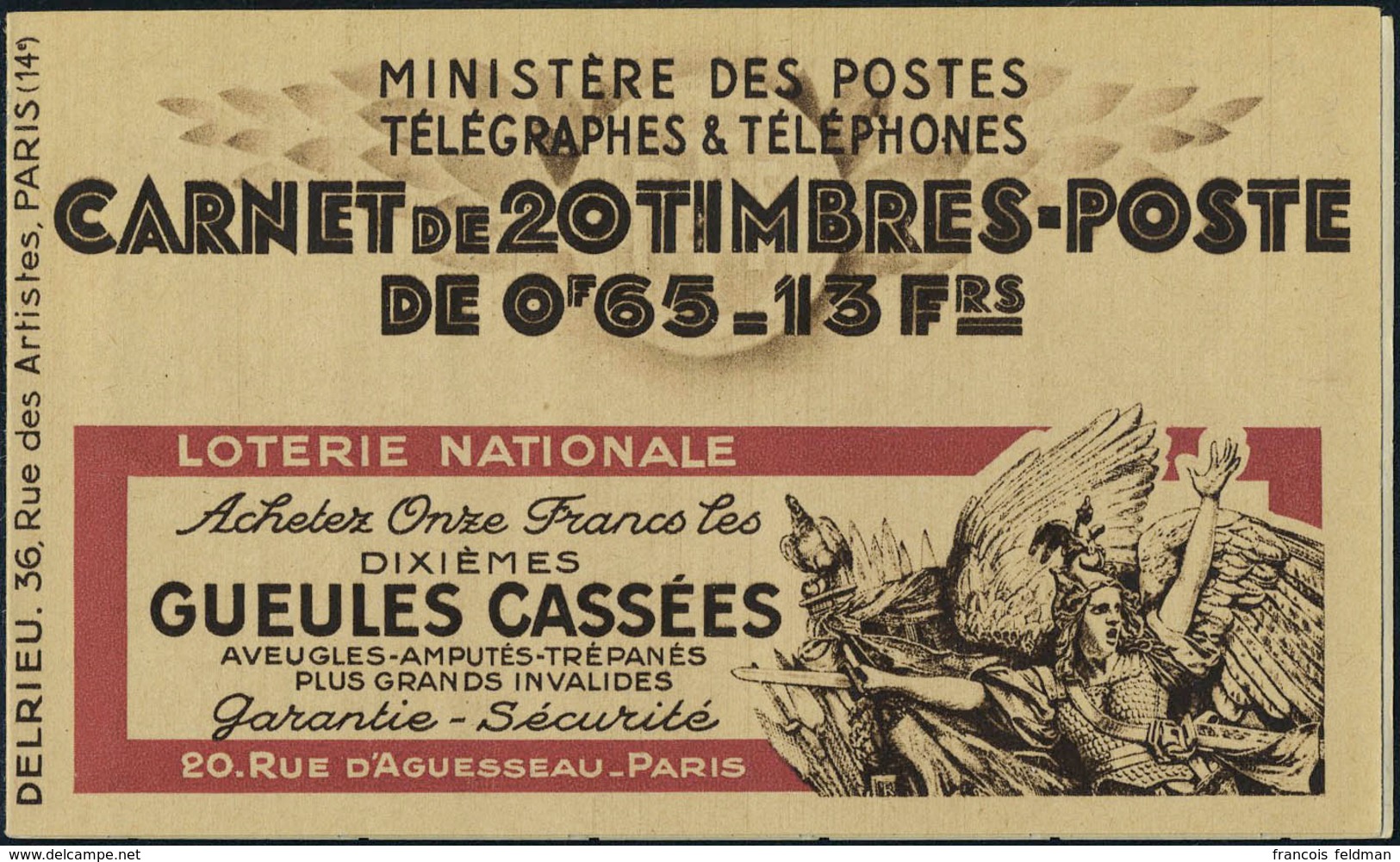 Neuf Sans Charnière N° 137, 65c Bleu Rue De La Kasbah, Carnet De 20t Pub Fraissinet, Byrrh 2 Fois, Torpédo, S 94 TB, Mau - Otros & Sin Clasificación