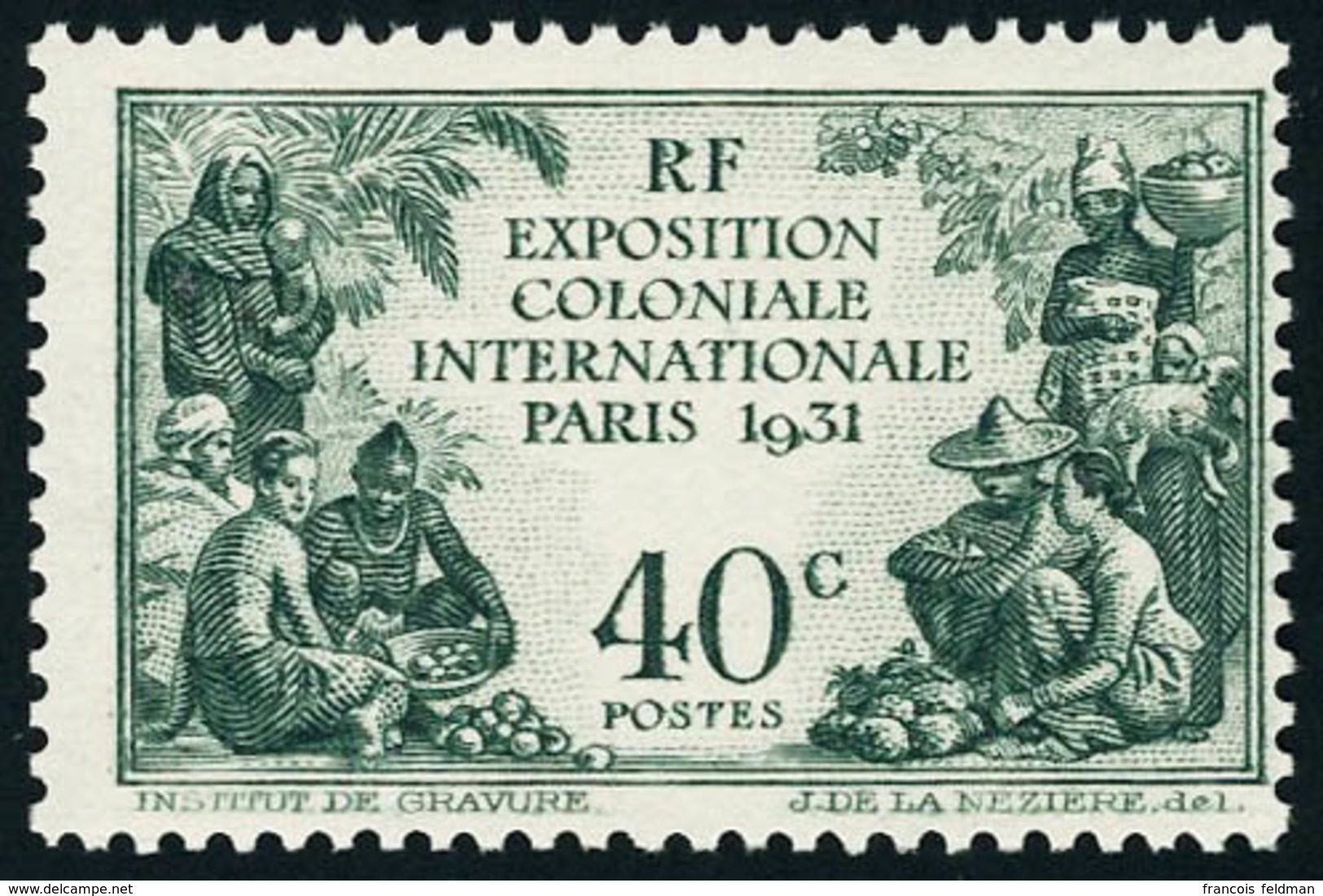 Neuf Sans Charnière N°149a. 40c Sans La Légende Cameroun. T.B. Cote Maury. - Altri & Non Classificati