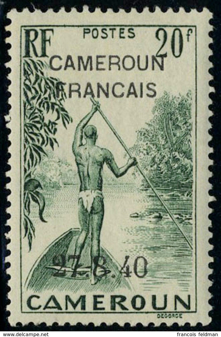 Neuf Sans Charnière N° 230/32, Les 3 Valeurs Cameroun Francais, Gomme Coloniale TB - Autres & Non Classés