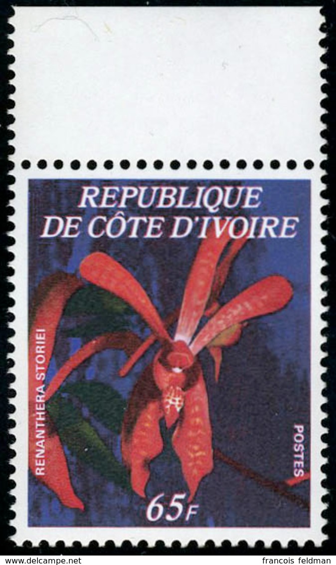 Neuf Sans Charnière N° 462A/D, La Série Orchidées, Bdf, TB - Sonstige & Ohne Zuordnung