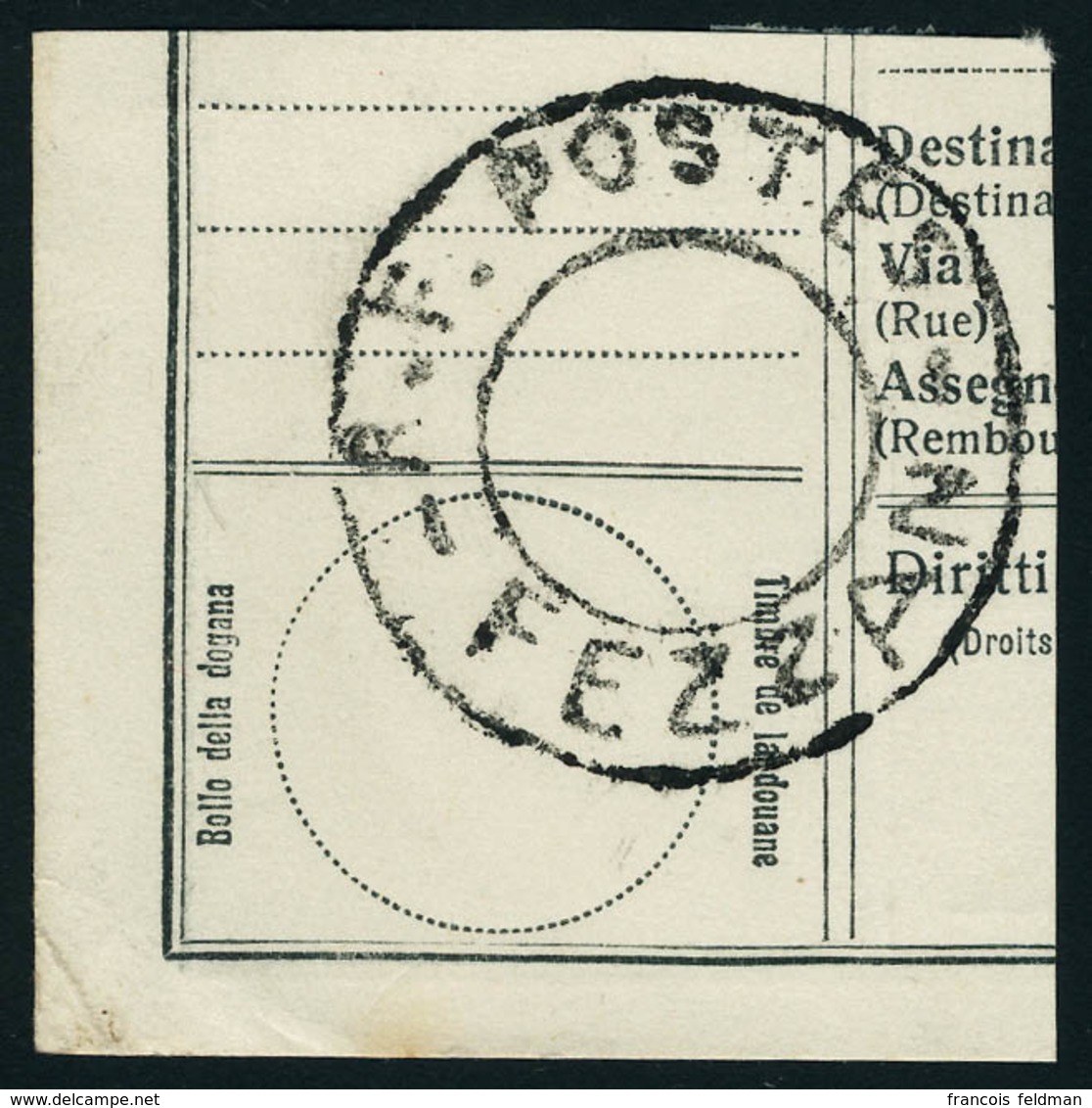 3 Essais D'oblitérations Sans Bloc Dateur : Sebha - Fezzan, RF Postes Fezzan, France Libre Honneur Et Patrie (grand Form - Other & Unclassified