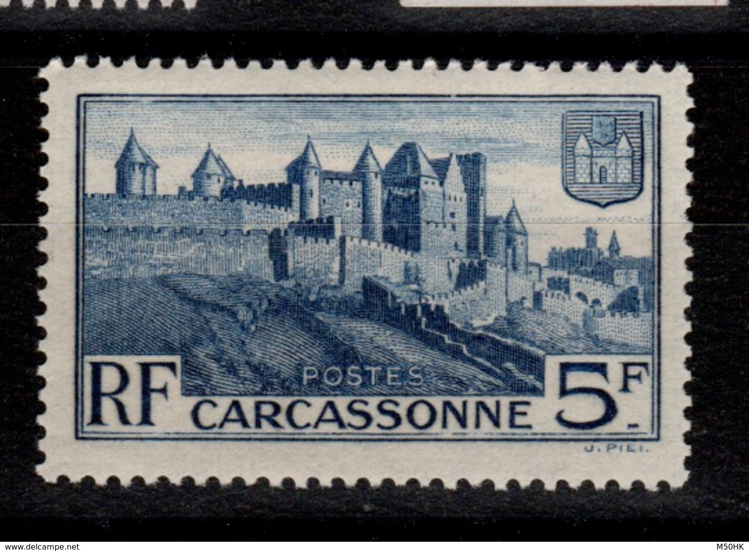 YV 392 N** Carcassone Cote 1,50 Euros - Unused Stamps