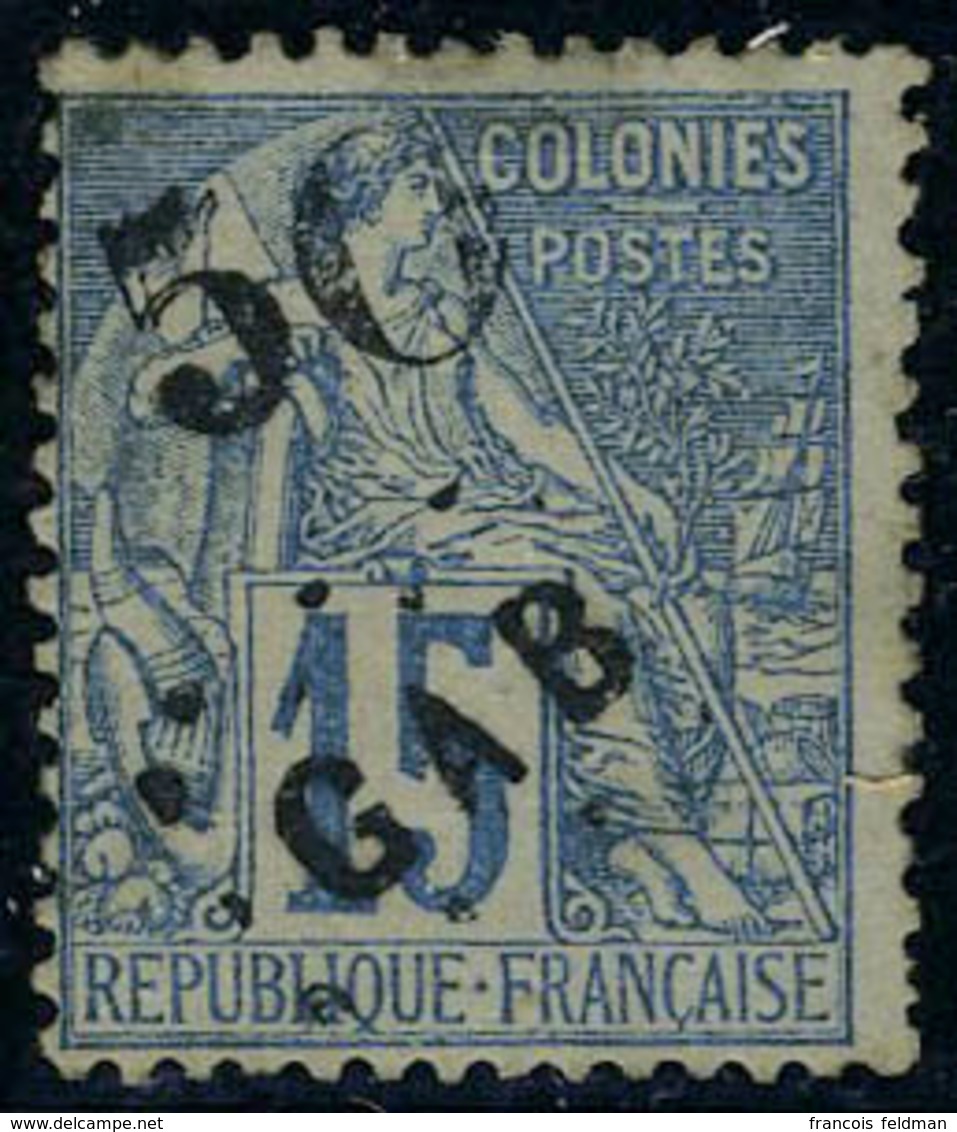 Neuf Avec Charnière N° 4, 50 Sur 15c Bleu Pd Bon Aspect Signé Brun - Sonstige & Ohne Zuordnung