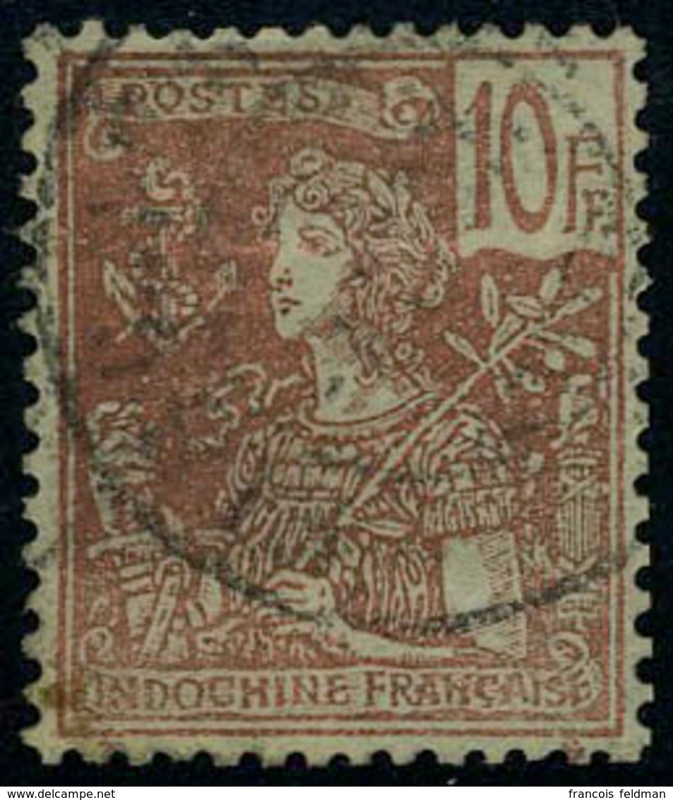 Oblitéré N° 40, 10f Type Grasset TB - Other & Unclassified