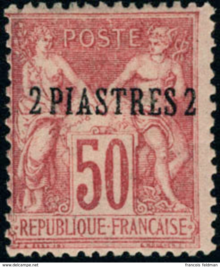 Neuf Avec Charnière N° 6. 50c Rose, Type I, T.B. - Otros & Sin Clasificación