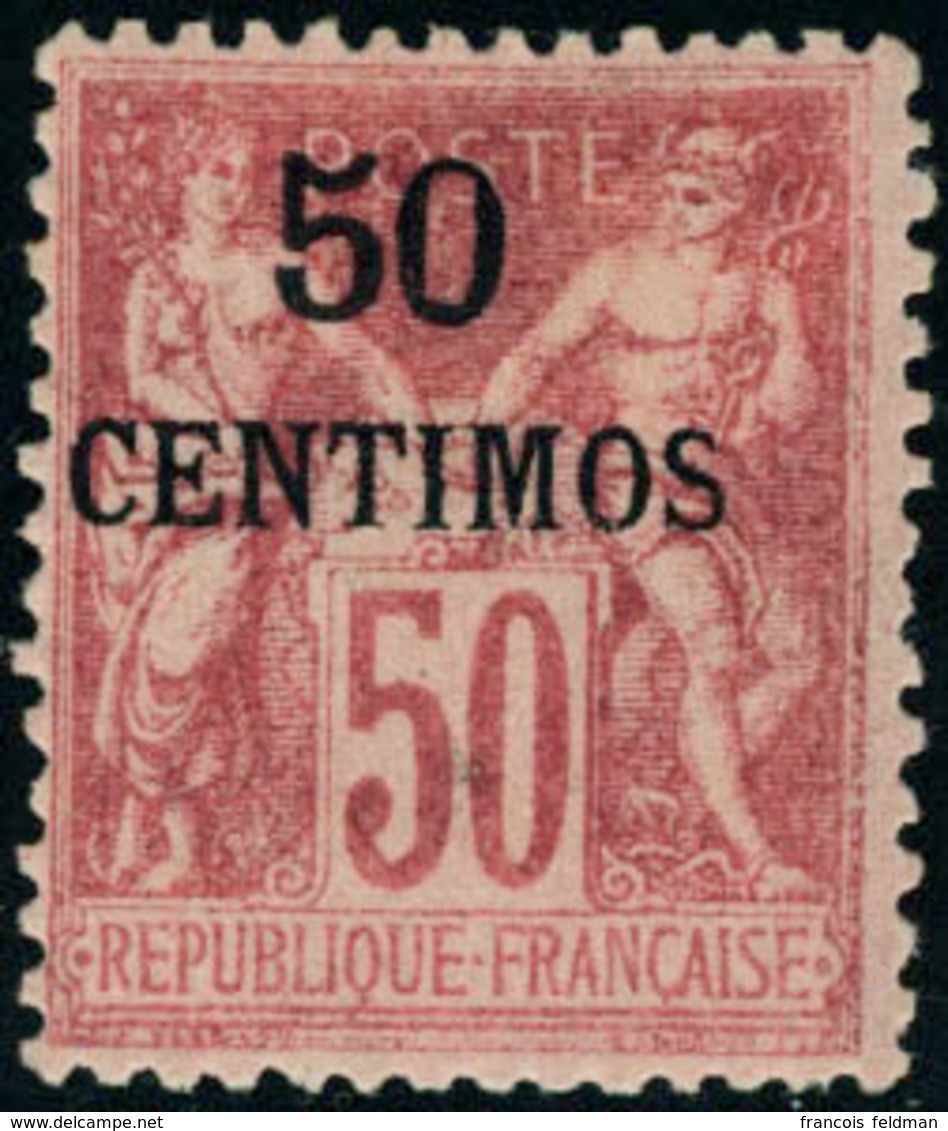 Neuf Avec Charnière N°6/8. Les 4 Valeurs (50c Type I Et II). T.B. - Sonstige & Ohne Zuordnung