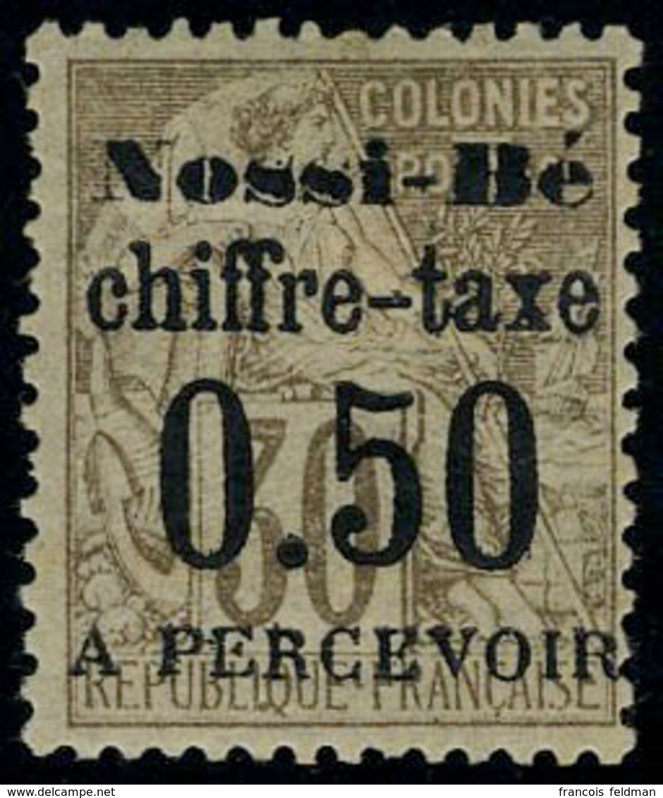 Neuf Avec Charnière N° 3, 0.50 Sur 30c Brun TB - Other & Unclassified