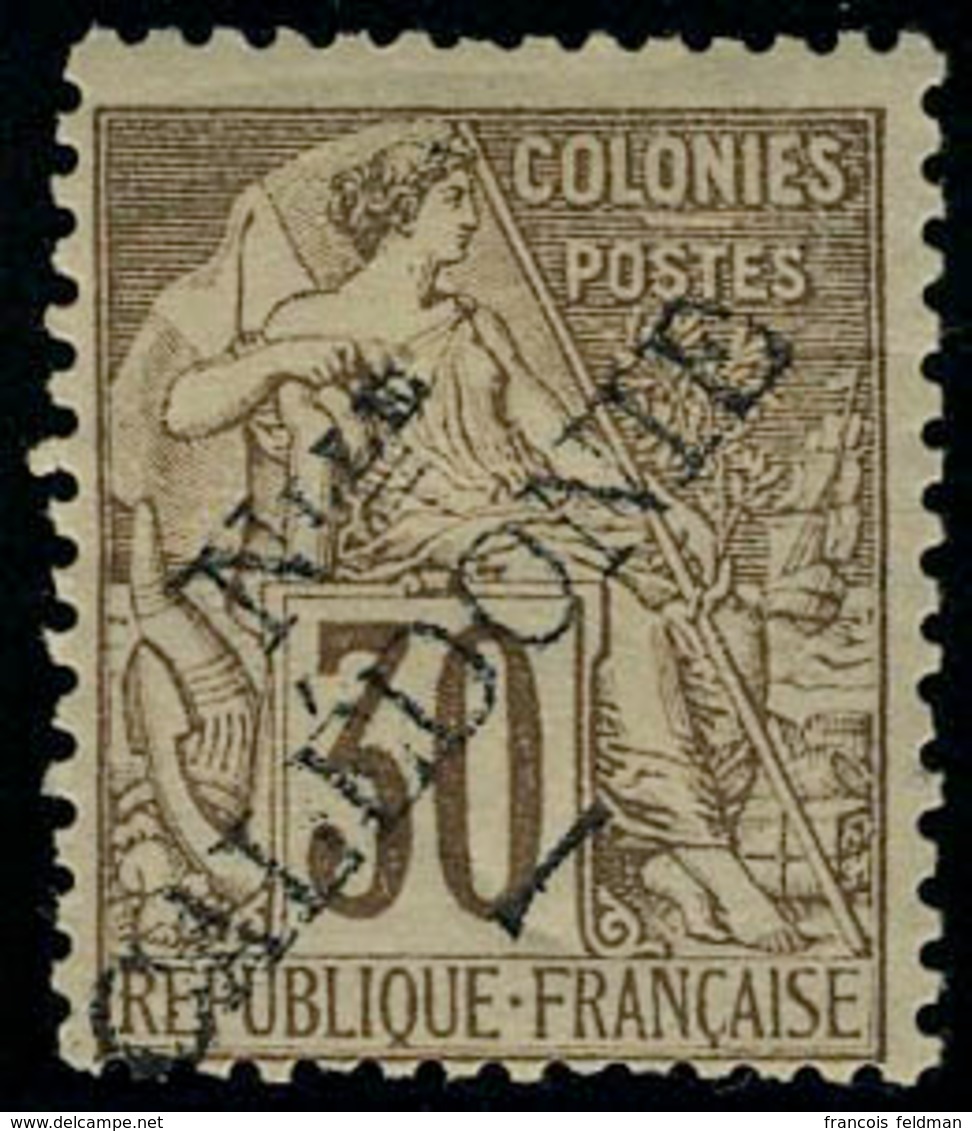 Neuf Avec Charnière N° 30, 30c Brun Alphée Dubois TB - Andere & Zonder Classificatie