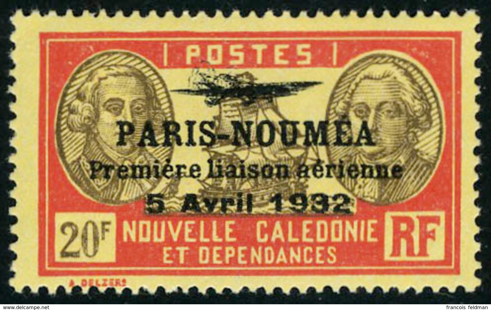 Neuf Sans Charnière N° 3/28, La Série Paris-Nouméa 1932, TB - Other & Unclassified