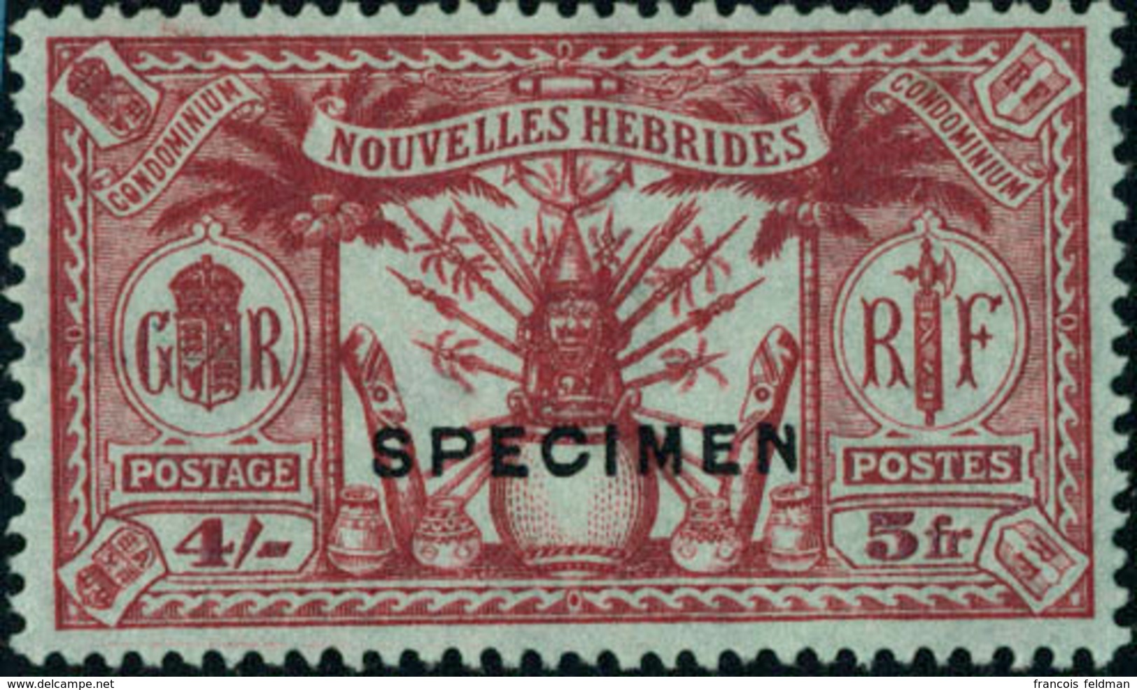 Neuf Sans Gomme N°80/90. La Série Surchargée SPECIMEN. T.B. (sauf N°83). S.G. 250£ - Autres & Non Classés