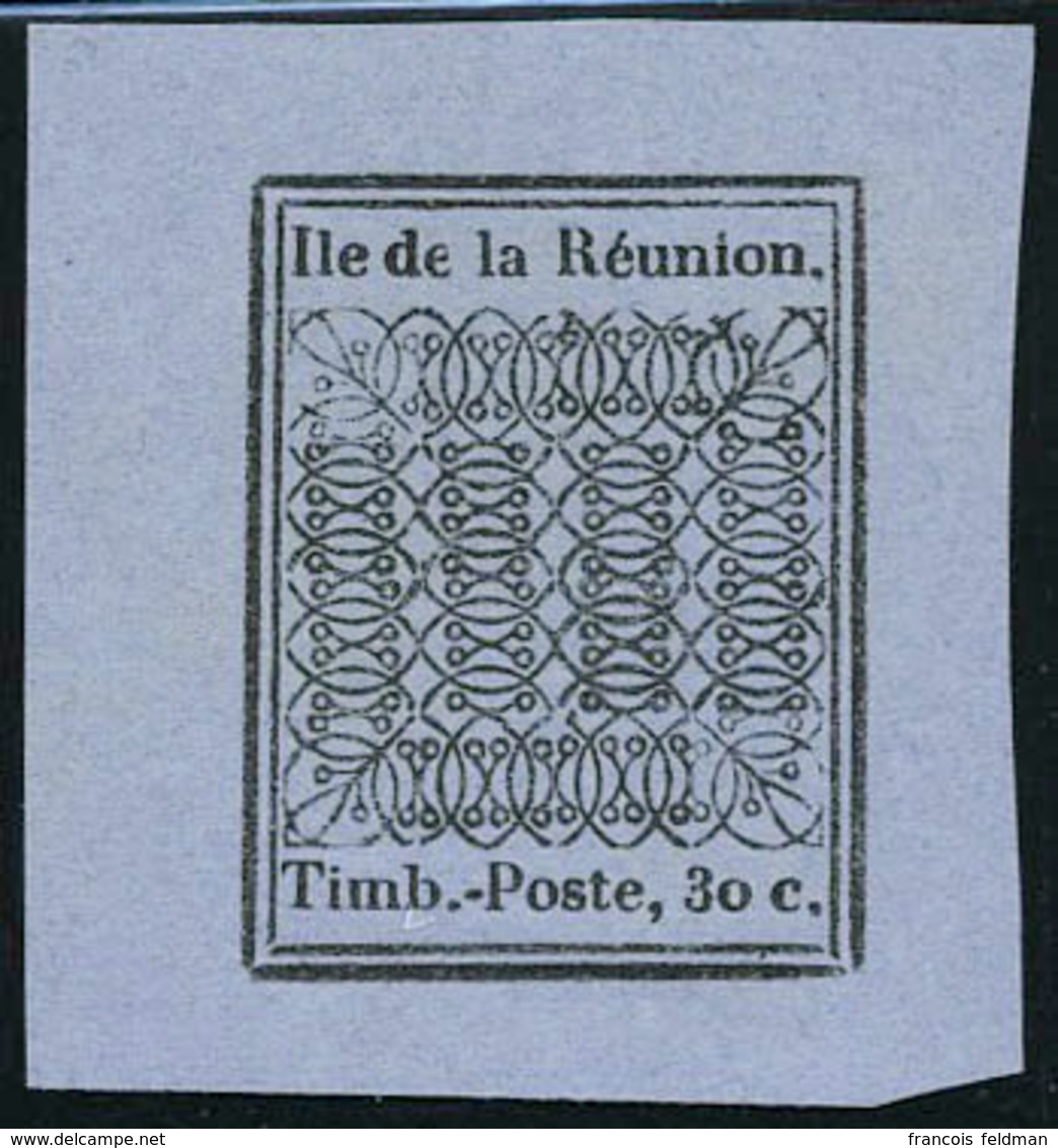 Neuf Sans Gomme N° 1a/2b, La Paire Des Réimpression, émise Sans Gomme, Grande Marges, Superbe - Autres & Non Classés