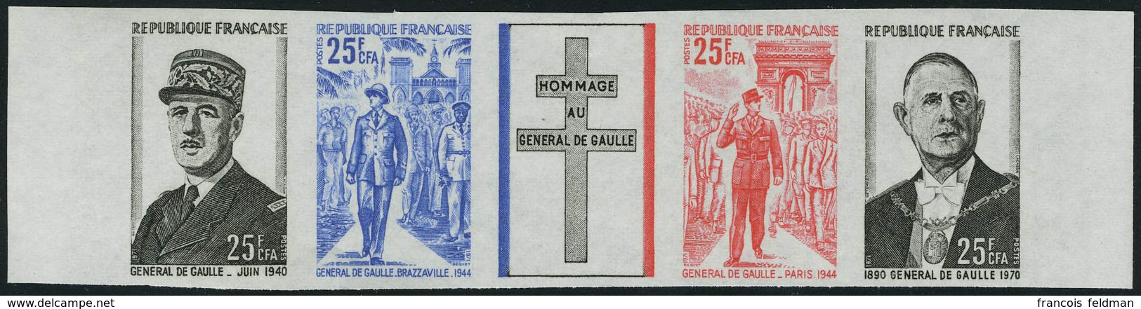 Neuf Sans Charnière N° 403A, La Bande De Gaulle ND, T.B. - Sonstige & Ohne Zuordnung