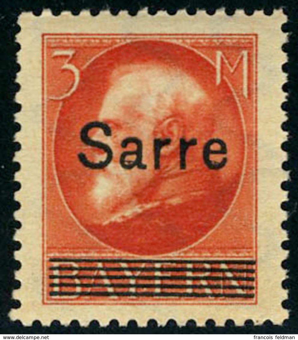 Neuf Sans Charnière N° 29, 3M Rouge De Bavière Surchargé, TB - Sonstige & Ohne Zuordnung