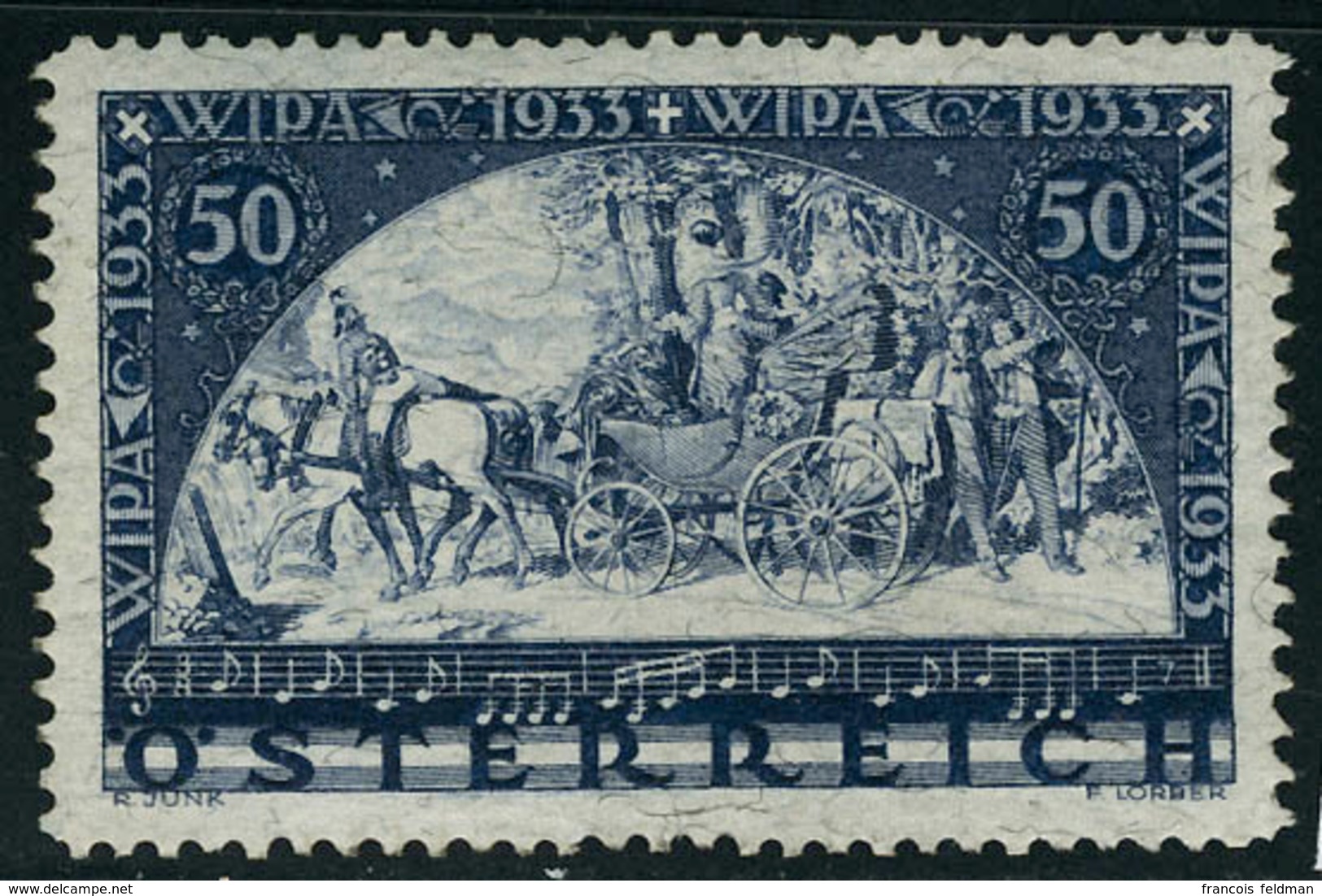 Neuf Sans Charnière N° 430a, EXPO WIPA Avec Fils De Soie, T.B. - Altri & Non Classificati