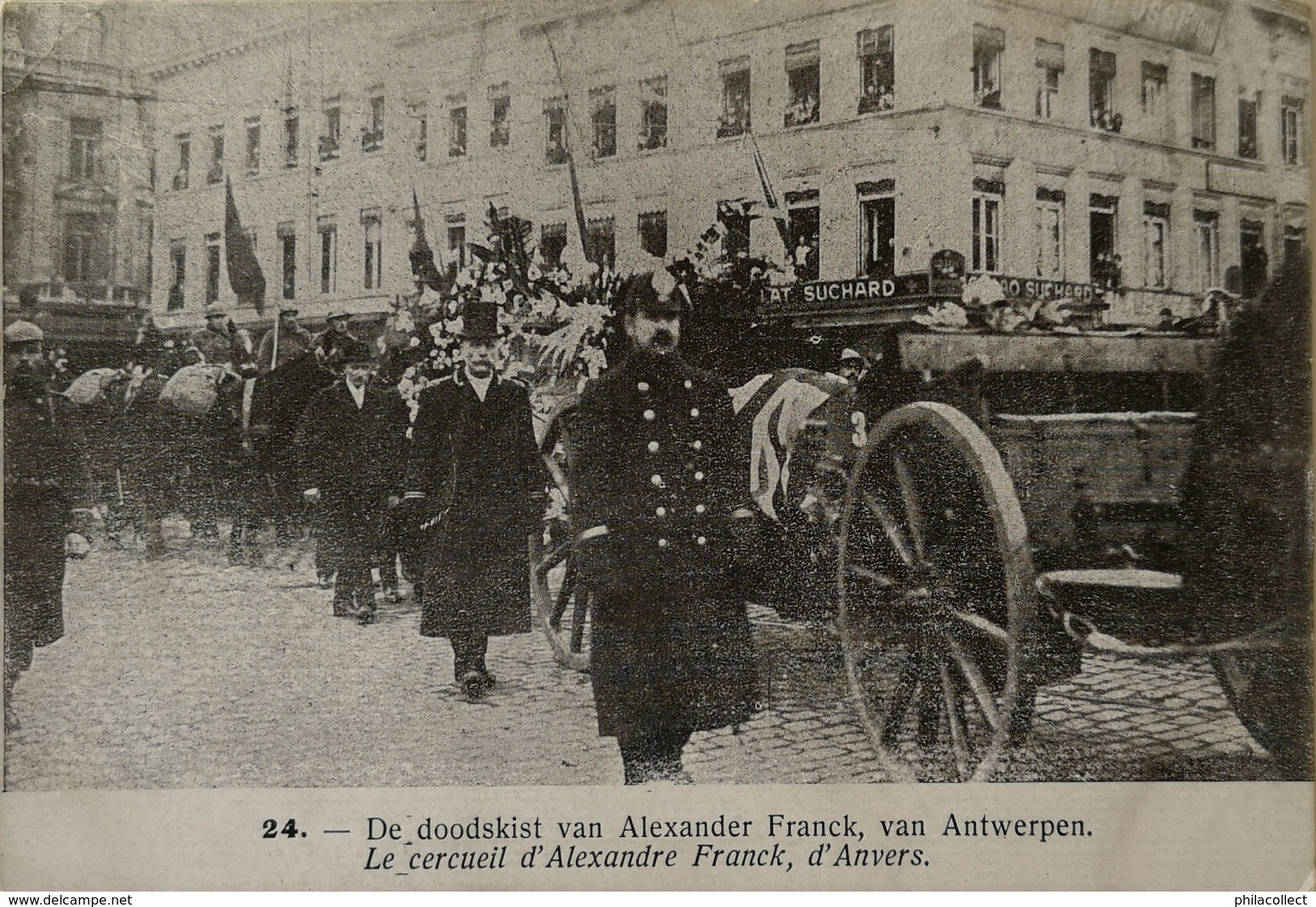 Anvers - Antwerpen / Stoet Ca 1919 - Onbekend No 24 / De Doodskist Van Alexander Franck Van Antwerpen /Zeldzaam. N - Antwerpen