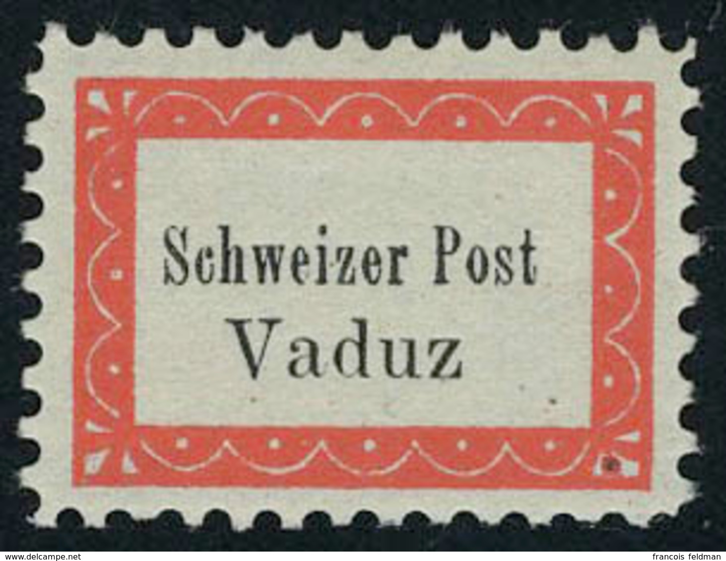 Neuf Sans Charnière Poste Par Messager, Dentelé Des 4 Cotés, T.B. Rare, Cat Suisse IIIA 1600 CHF - Sonstige & Ohne Zuordnung